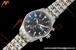 IWC - Pilots Chrono IW388113 41mm SS/SS Blk/Num APSF Cal. 69385 Mod