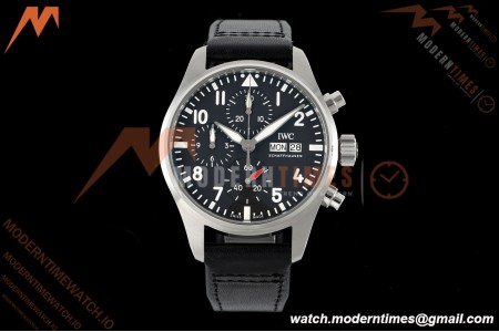 IWC - Pilots Chrono IW388111 41mm SS/LE Blk/Num APSF Cal. 69385 Mod