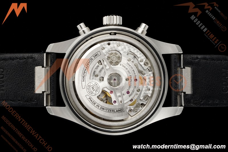 IWC - Pilots Chrono IW388111 41mm SS/LE Blk/Num APSF Cal. 69385 Mod
