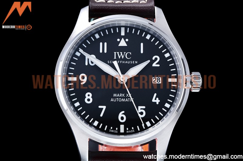 IWC - Mark XX IW328201 Brn SS/LE Black YBF MY9015