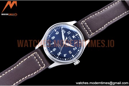 IWC - Mark XX IW328203 Brn SS/LE Blue YBF MY9015