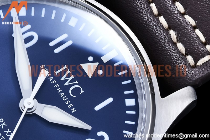 IWC - Mark XX IW328203 Brn SS/LE Blue YBF MY9015
