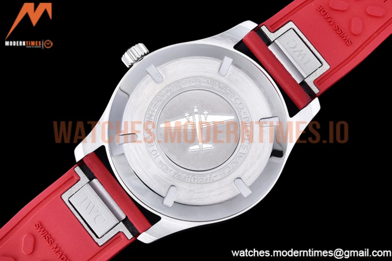 IWC - Mark XX IW328207 Red SS/LE White M+F MY9015