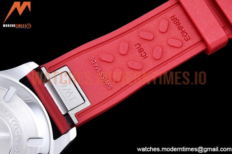 IWC - Mark XX IW328207 Red SS/LE White M+F MY9015