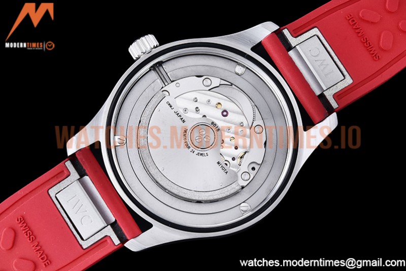 IWC - Mark XX IW328207 Red SS/LE White M+F MY9015