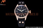 IWC - Big Pilot IW329703 Blk BR/LE Black M+F MY8205