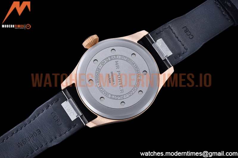 IWC - Big Pilot IW329703 Blk BR/LE Black M+F MY8205