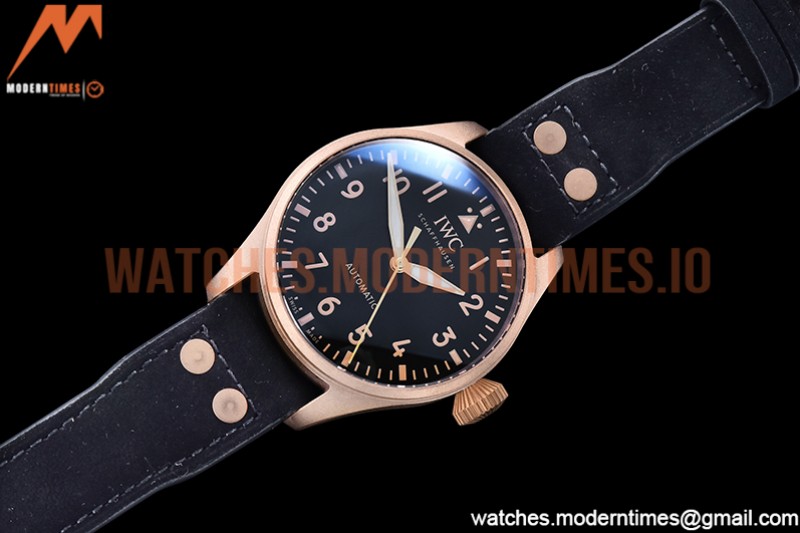 IWC - Big Pilot IW329703 Blk BR/LE Black M+F MY8205