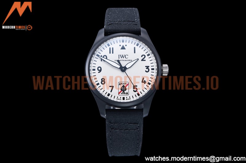 IWC - Pilot IW326905 Black Aces CER/NY White M+F MY9039
