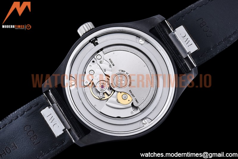 IWC - Pilot IW326905 Black Aces CER/NY White M+F MY9039