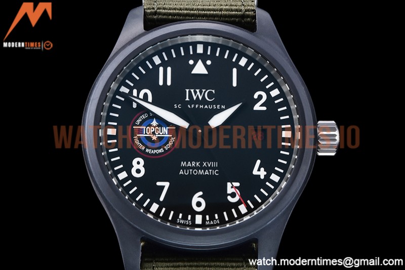 IWC - Mark XVIII SFTI CER/NY Blk ZF A32111