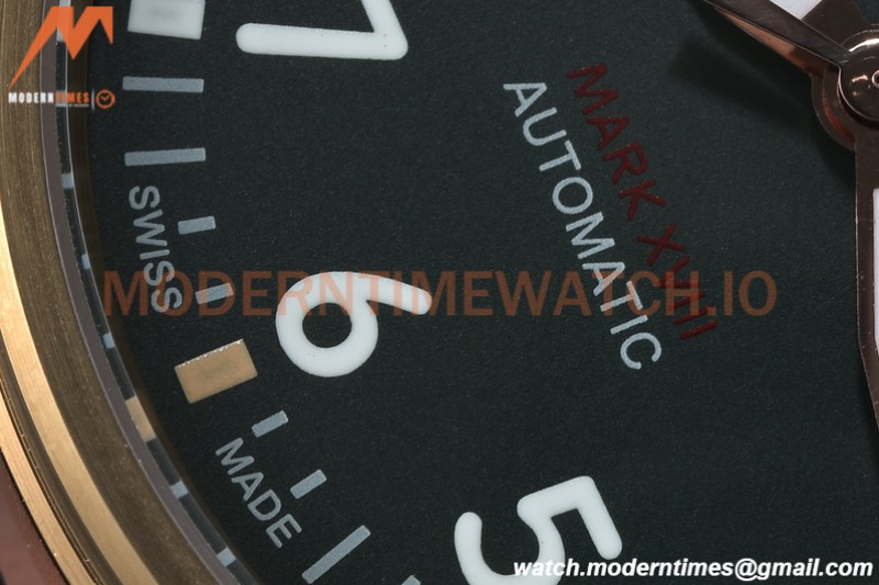 IWC - Mark XVIII 40mm Pilots Automatic Bronze/LE Black GDF MY8215