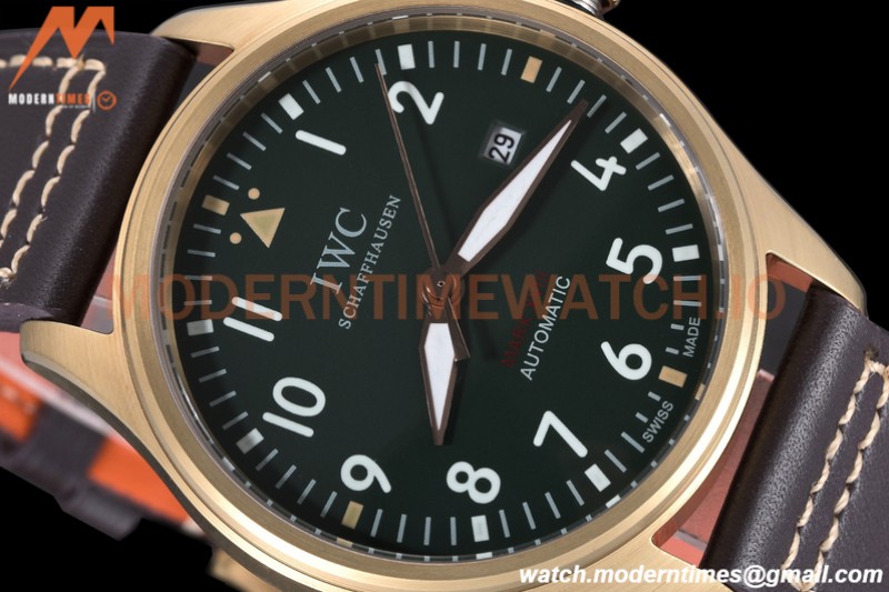IWC - Mark XVIII 40mm Pilots Automatic Bronze/LE Black GDF MY8215