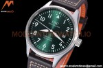 IWC - Mark XVIII 40mm Pilots Automatic SS/LE Green GDF MY8215