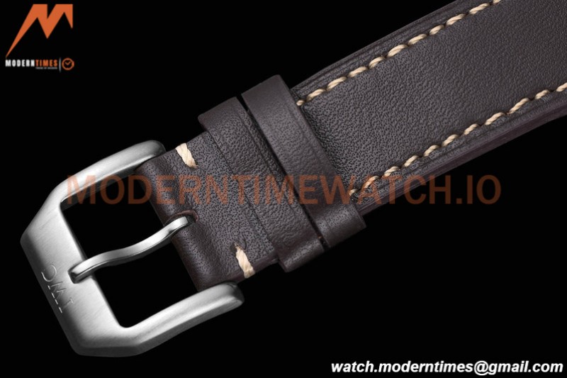 IWC - Mark XVIII 40mm Pilots Automatic SS/LE Brown GDF MY8215