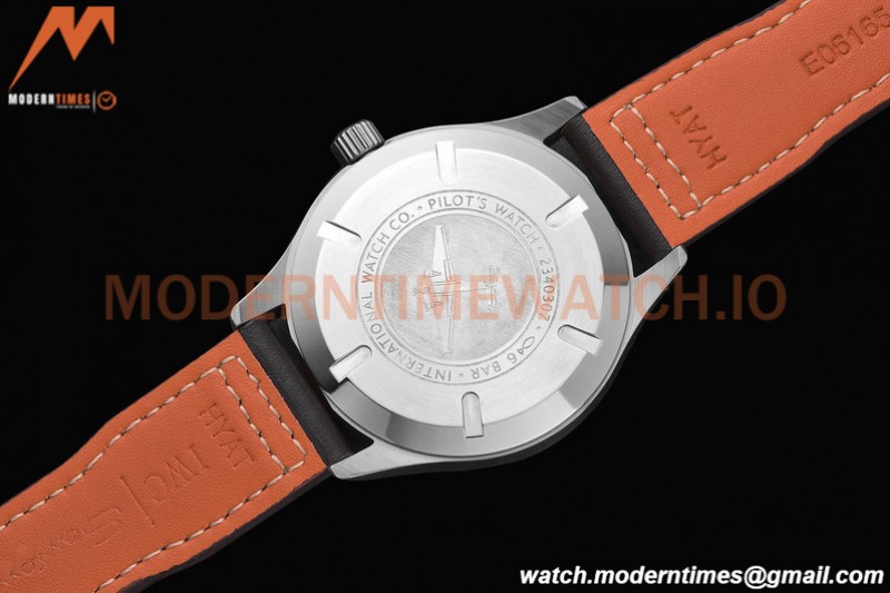 IWC - Mark XVIII 40mm Pilots Automatic SS/LE Brown GDF MY8215