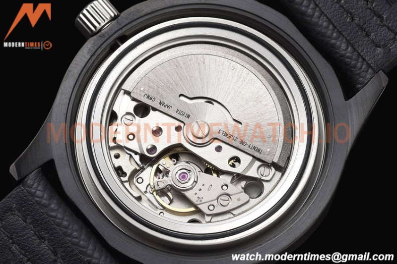 IWC - Mark XVIII 40mm Pilots Top Gun "SFTI" Automatic DLC/NY Black GDF MY8215