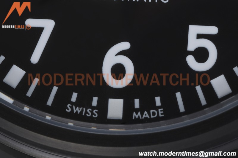IWC - Mark XVIII 40mm Pilots Top Gun "SFTI" Automatic DLC/NY Black GDF MY8215
