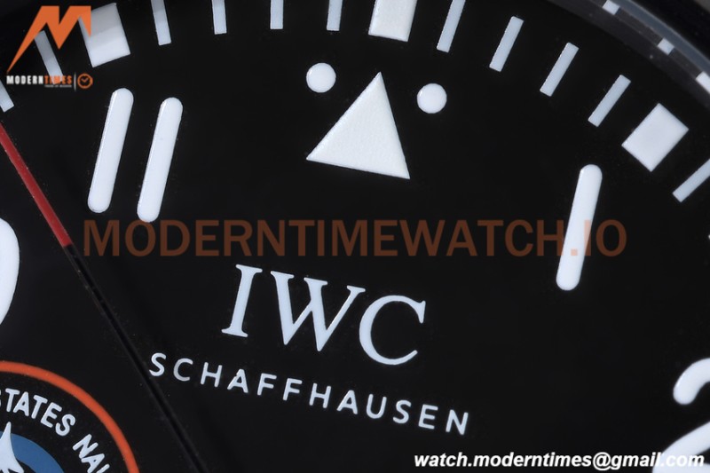 IWC - Mark XVIII 40mm Pilots Top Gun "SFTI" Automatic DLC/NY Black GDF MY8215
