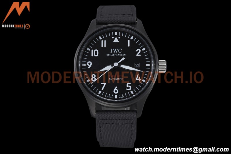 IWC - Mark XVIII 40mm Pilots Automatic DLC/NY Black GDF MY8215