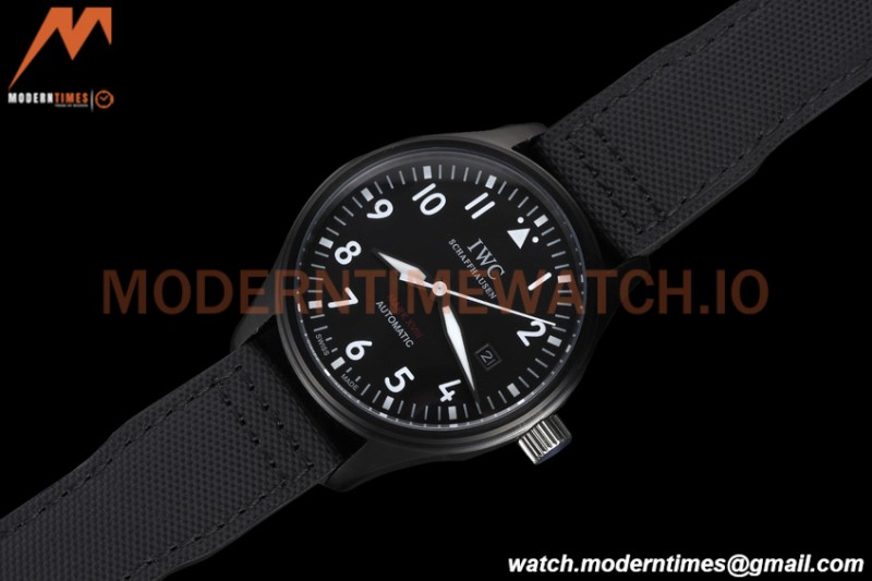 IWC - Mark XVIII 40mm Pilots Automatic DLC/NY Black GDF MY8215