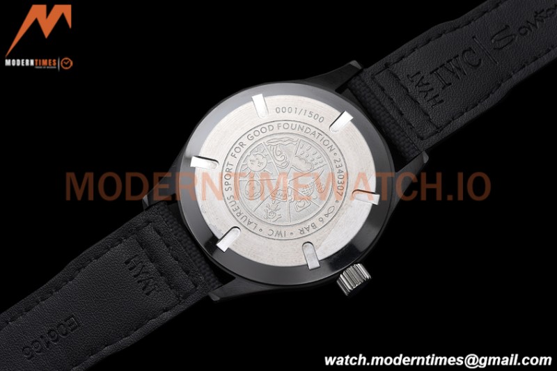 IWC - Mark XVIII 40mm Pilots Automatic DLC/NY Black GDF MY8215