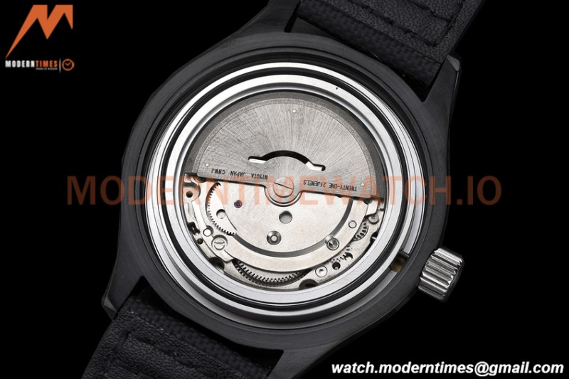 IWC - Mark XVIII 40mm Pilots Automatic DLC/NY Black GDF MY8215
