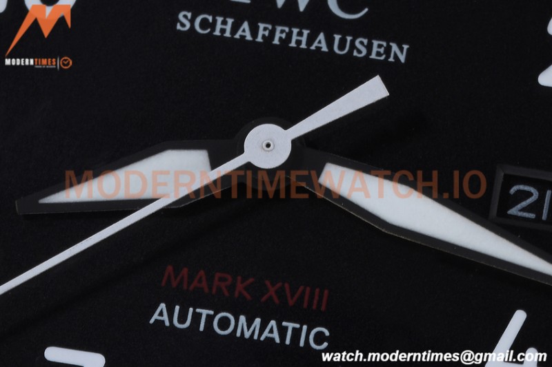 IWC - Mark XVIII 40mm Pilots Automatic DLC/NY Black GDF MY8215
