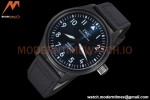 IWC - Mark XVIII 40mm Pilots Automatic DLC/NY Blue GDF MY8215