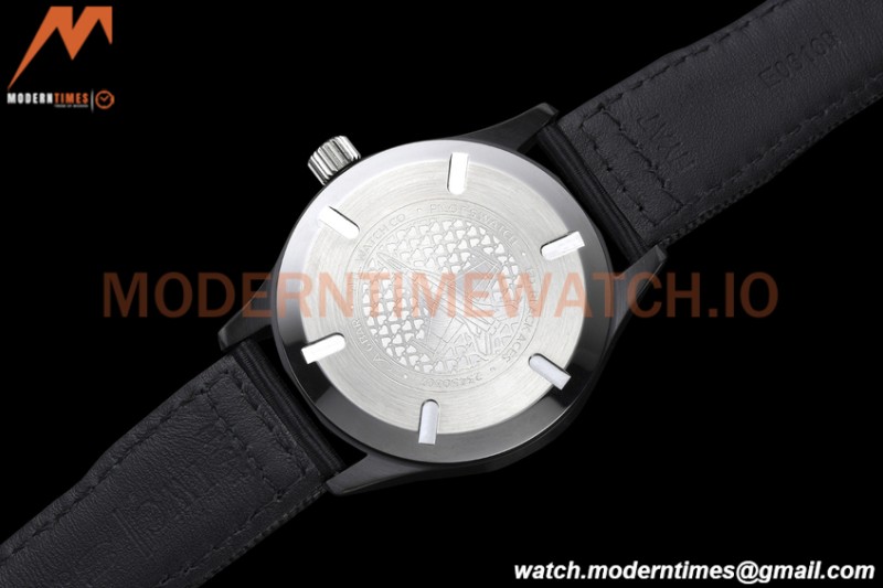 IWC - Pilots 41mm Automatic Black Aces PVD/NY Full Lumed White Dial GDF MY8215