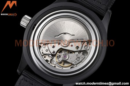 IWC - Pilots 41mm Automatic Black Aces PVD/NY Full Lumed White Dial GDF MY8215