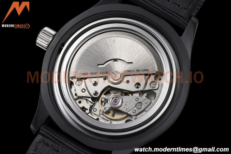 IWC - Pilots 41mm Automatic Black Aces PVD/NY Full Lumed White Dial GDF MY8215