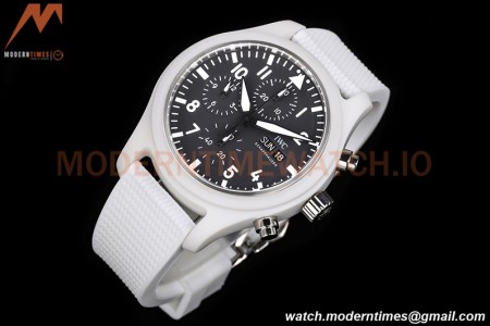 IWC - Pilots Chrono Top Gun IW389105 CER/RU Blk/Num TWF A7750