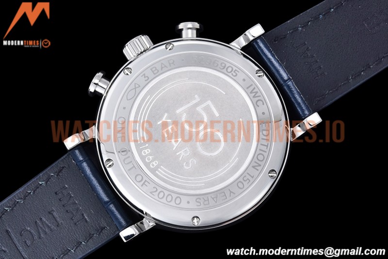 IWC - Portofino Chrono IW3910 SS/LE Wht/Blk Stk TWF A7750