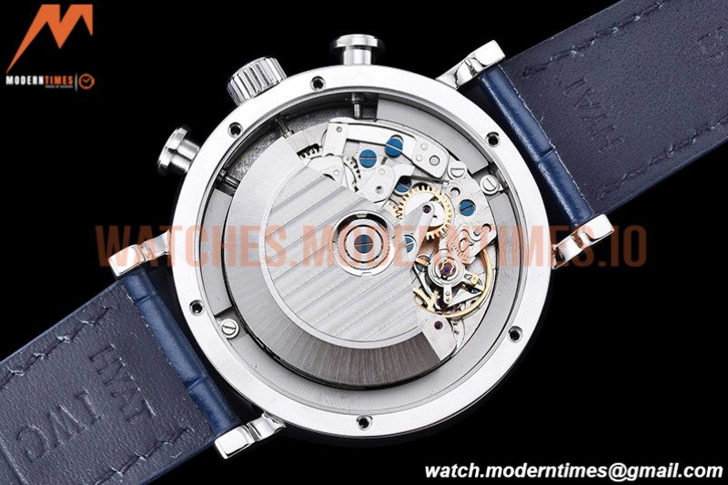 IWC - Portofino Chrono IW3910 SS/LE Wht/Blk Stk TWF A7750