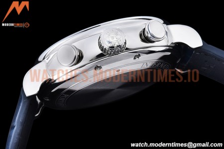 IWC - Portofino Chrono IW3910 SS/LE Wht/Blue Stk TWF A7750