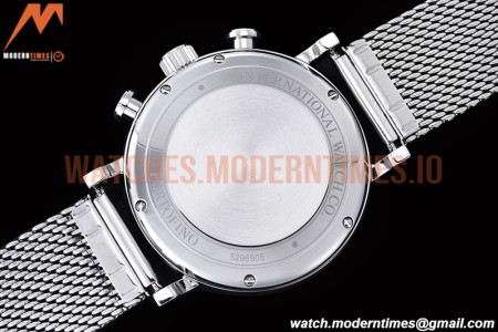 IWC - Portofino Chrono IW3910 SS/SS Blk/Stk TWF A7750