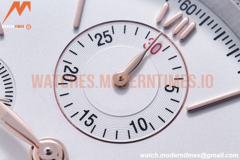 IWC - Portofino Chrono IW3910 SS/LE Wht/RG Stk TWF A7750