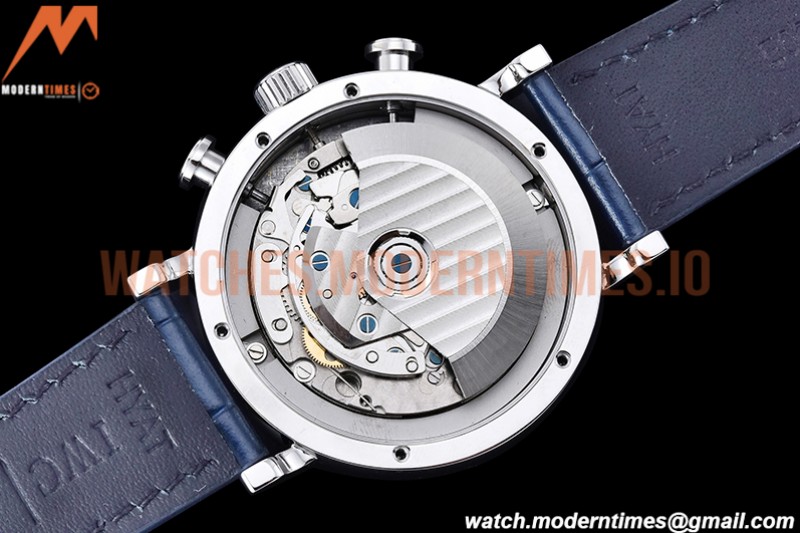 IWC - Portofino Chrono IW3910 SS/LE Blue/SS Stk TWF A7750