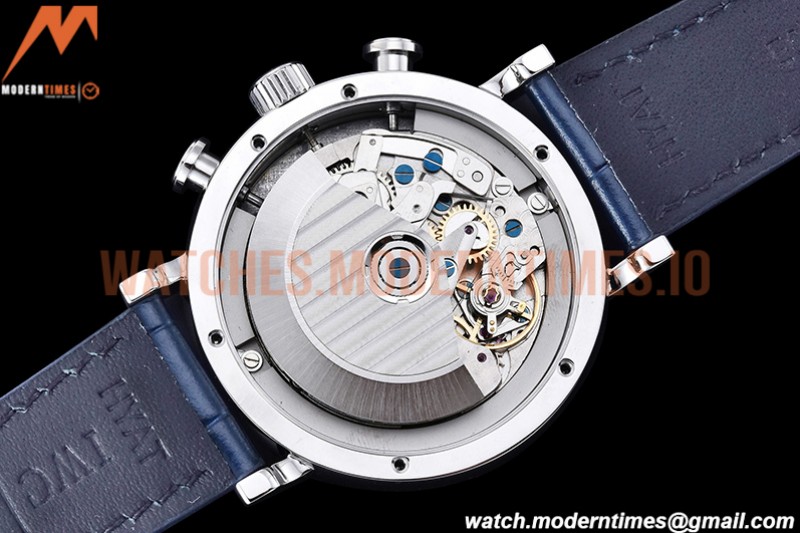 IWC - Portofino Chrono IW3910 SS/LE Blue/SS Stk TWF A7750