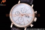 IWC - Portofino Chrono IW3910 RG/LE Wht/RG Stk TWF A7750