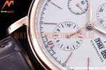 IWC - Portofino Chrono IW3910 RG/LE Wht/RG Stk TWF A7750