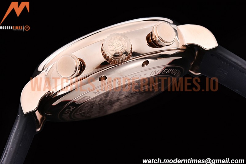 IWC - Portofino Chrono IW3910 RG/LE Blue/RG Stk TWF A7750