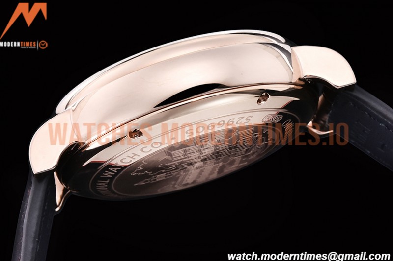 IWC - Portofino Chrono IW3910 RG/LE Blue/RG Stk TWF A7750