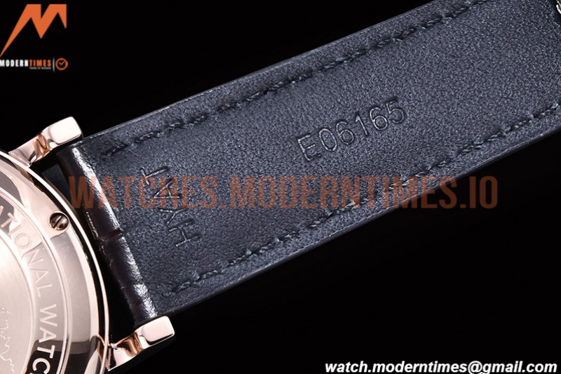 IWC - Portofino Chrono IW3910 RG/LE Blue/RG Stk TWF A7750