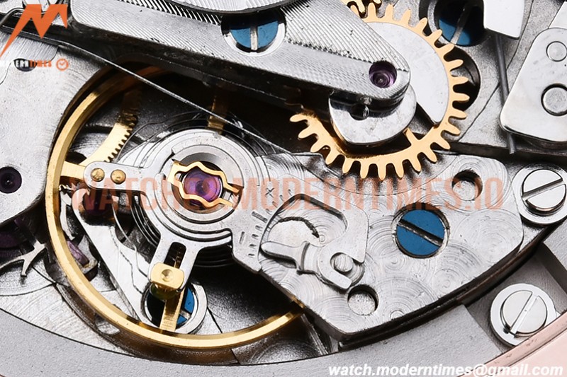 IWC - Portofino Chrono IW3910 RG/LE Blue/RG Stk TWF A7750