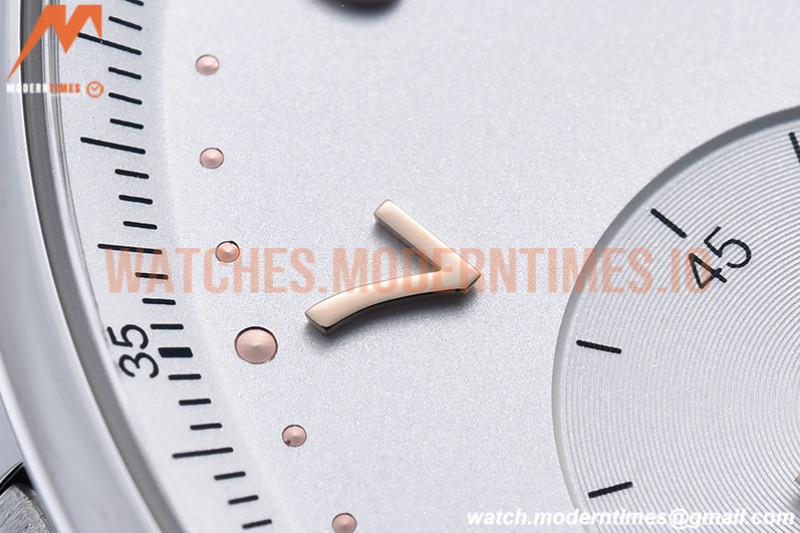 IWC - Portuguese Chrono Ed IW3716 SS/SS Wht/Num ZF A69355