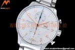 IWC - Portuguese Chrono Ed IW3716 SS/SS Wht/Num ZF A69355