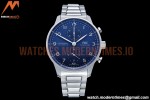 IWC - Portuguese Chrono Ed IW3716 SS/SS Blue/Num ZF A69355