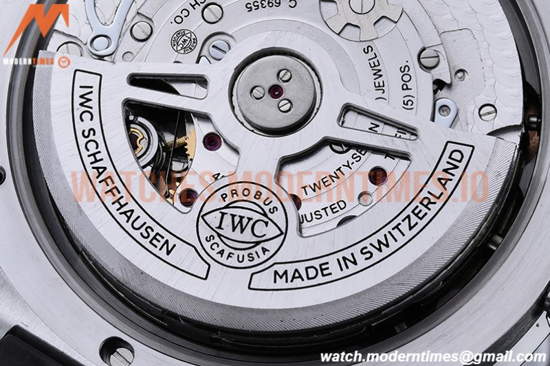 IWC - Portuguese Chrono Ed IW3716 SS/SS Blk/Num ZF A69355